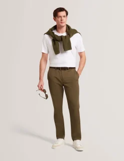 Slim Fit Stretch Cotton Chinos