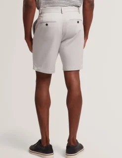 Slim Leg Stretch Cotton Chino Shorts
