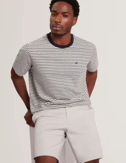 Slim Leg Stretch Cotton Chino Shorts