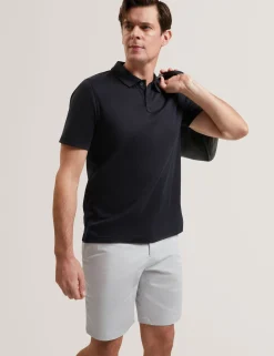 Slim Leg Stretch Cotton Chino Shorts