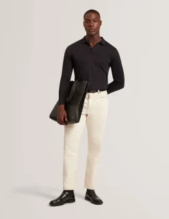 Soft Touch Jersey Long Sleeve Polo