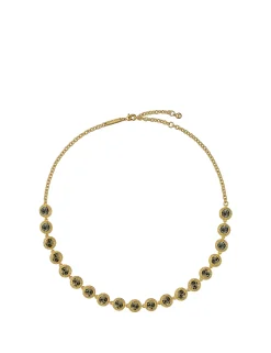 Solitaire Sparkle Crystal Chain Necklace