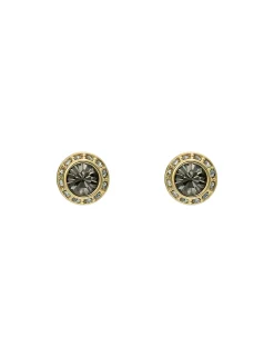 Solitaire Sparkle Crystal Stud Earrings