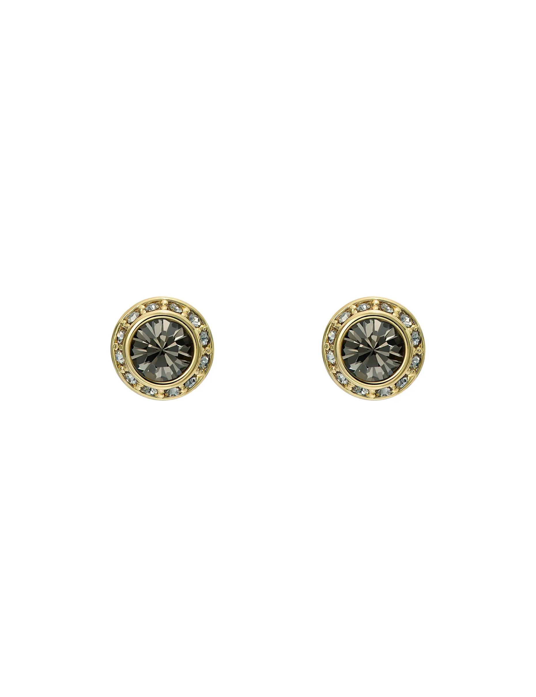 Solitaire Sparkle Crystal Stud Earrings