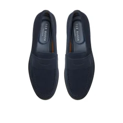 Suede Penny Loafers