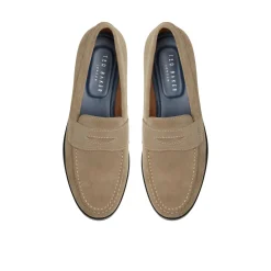 Suede Penny Loafers