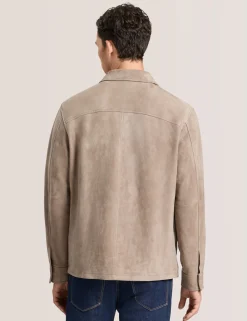 Suede Shirt Jacket