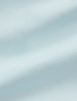 Textured Stretch Cotton Slim Fit Shirt