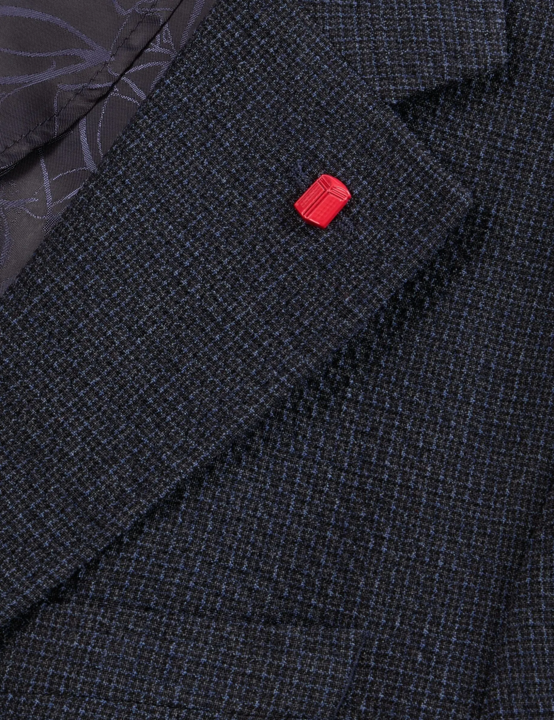Textured Weave Wool Blend Blazer