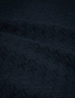 T Knit Long Sleeve Polo Top