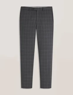 Window Check Modern Fit Suit Pants