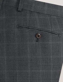 Window Check Modern Fit Suit Pants
