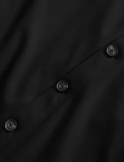 Woven Button Through Shirt Jacket